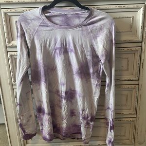 Lululemon Swiftly Tech Long Sleeve Shirt 2.0
Shibori Stripe Wisteria Purple